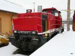Am 841 SBB - Diesellok Am 841 019-3 abgestellt im G�terbahnhof von Winterthur am 10.01.2010