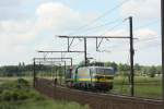 1202 der SNCB bef�hrt die Schleife bei Ekeren richtung Hafen ...
