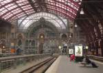 Bahnsteig 4 in Antwerpen ...  Frank Thomas 03.01.2012