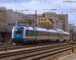 ARRIVA 186 001 mit einem ALEX bei München-Laim. 29.03.2010 ... ARRIVA 186 001 mit einem ALEX bei München-Laim. 29.03.2010 ...