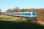 Die neue Lok von Arrvia, die 183 005 konnte heute ...
