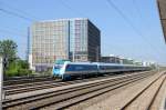 183005 am 23.05.10 mit Alx 87007 aus Hof in M�nchen-Laim ...