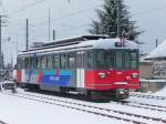 asm BTI - Triebwagen Be 4/4 525 im Depotareal von ...