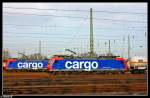 Auslandische Loks 2 SBB Cargo 482er konnte ich am 20.01.10 im Karlsruher Ranigerbahnhof festhalten.