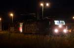 Auslandische Loks 482 008 und 421 396 in Wismar am 21.7.10