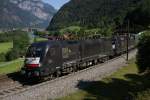 ES 64 U2-097 und ES 64 F4-086 verlassen am 26.6.10 ...