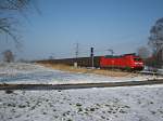 auslandische-zuge Diesmal war die 185 087 am 49156. Fotografiert in Lustenau am 16.02.10