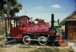 Australien / Bild ab Dia - Dampflok im Rail Transport Museum in Bassendean bei Perth in November 1984