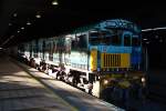 2 Maschinen der Baureihe 1720 haben am frhen Abend des 11.04.08 den Touristenzug der  Kuranda Scenic Railway  zurck in den Bahnhof Cairns gebracht.