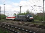 MRCE ES 64 U2 zieht am 30.04. 10 den DB Autozug ... MRCE ES 64 U2 zieht am 30.04. 10 den DB Autozug ...