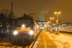 ES 64 U2-073 steht am 22.01.2010 mit dem CNL 479 ... ES 64 U2-073 steht am 22.01.2010 mit dem CNL 479 ...