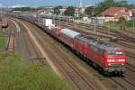 Die 218 359-8 zieht ...  Eric Otten 23.08.2011