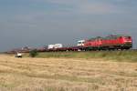 Die 218 314-3 zieht ...  Eric Otten 31.08.2011