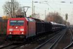 185 203-7 in Recklinghausen-S�d ...  Christian Sch�rmann 27.01.2012