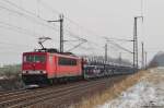 155 007-8 ist am ...  Stefan aus Bennewitz 29.01.2012