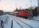 Hier 143 229-3 mit ...  Alexander Borchardt 18.12.2010