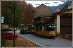 Ausfahrt aus der Halstestelle ...  Mark B. 07.11.2009