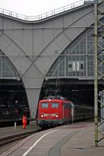 Letzte Absprachen zwischen Rangierer ...  Kevin Friedel 02.05.2011