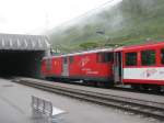 Deh 4/4 23 bei Halt auf dem Oberalppass am 22.08.2009