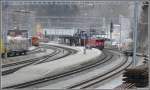 Bahnhof Reichenau-Tamins mit Ge ...  Herbert Graf 28.01.2011