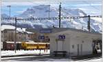 Bahnhof Samedan mit den ...  Herbert Graf 27.03.2011