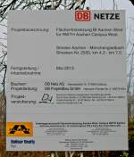 Fl�chenfreisetzung Bf Aachen West. ...  Mario Sch�rholz 19.12.2011