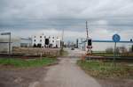 Bahn�bergang in Breyell L�tsch, ...  Andreas Strobel 29.03.2010