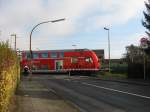 Dieser Dosto-Stw hatte sich am 08. November 2009 zwischen K-Messe/Deutz  ...