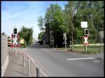Bahn�bergang Memeler Stra�e im ...  Max Maa�en 29.04.2010