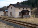 Der ehemalige Posten 1b II./IV. Klasse der Strecke 6651 (Zwotental ...