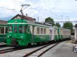 17-06-2010 im Bf. Bi�re : Tw. Be 4/4 11 fertig ...