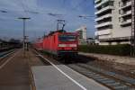 143 053-7 am 21.10.2009 in F�rth Hbf.Auch im neuen Fahrplan ...