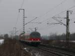 RB 32517 nach Eggm�hl kurz vor der Einfahrt in Obertraubling, ...
