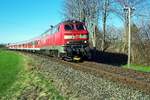 218 462-0 mit RB ...  J�rgen Vos 07.04.2010