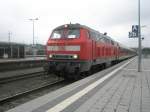 Hier 218 390-3 mit ...  Alexander Borchardt 03.09.2010