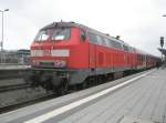 Hier 218 390-3 mit ...  Alexander Borchardt 04.09.2010