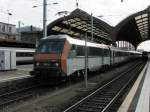 26144 am 3.November 2009 im Hbf Strasburg  ...