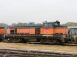 SNCF - Diesellok 63728 im Bahnhofsareal von Strasbourg am 31.10.2009 ...