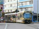 BD Bremgarten - Dietikon Bahn BD -  Nachschuss vom Regio nach Wohlen Triebwagen Be 4/8 21 der unterwegs in Dietikon ist am 11.10.2009
