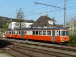 BD Bremgarten - Dietikon Bahn BD / WM - Triebwagen BDe 8/8 5 abgestellt in Bremgarten West am 22.04.2010