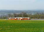 BD WM - Triebewagen BDe 8/8 6 unterwegs bei ...
