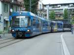 BD Bremgarten - Dietikon Bahn Die Be 4/8 Nr 24 und 23 sind die einzige Z�ge mit Vollwerbung. Dietikon am 27/07/10.