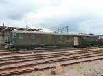 SBB - Steuerwagen BDt 50 85 82-33 900-0 im Betriebsareal ...