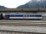 BDt Steuerwagen SBB - Steuerwagen mit Gep�ckabteil BDt 50 85 82-34 907-4 in Brig am 10.05.2010