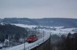 Am 14.2.2010 �berquerte BR ...  Hendrik Mergard 14.02.2010