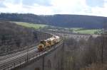 Dieser Bautriebwagen der BR ...  Hendrik Mergard 04.04.2010