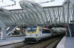 SNCB 1804 wurde am 15. Oktober 2011 in Liege-Guillemins fotografiert.