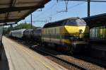 6317 + 6236 mit dem Unkrautzug in Mechelen. 26.05.2012