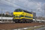 NMBS hld 6312 auf Solofahrt, aufgenommen 14/03/2013 in Bahnhof Antwerpen-Luchtbal