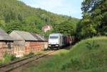 76 110 (92 88 0076 110-0 B- BTK) zu sehen am 08.07.14 in Leutenberg.